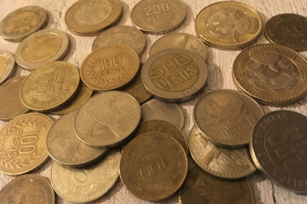 colombian peso coins