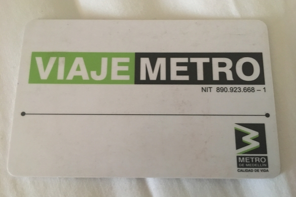 medellin metro ticket