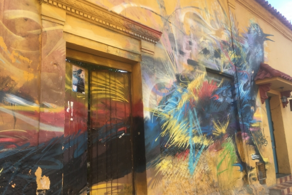 street art in getsemani cartagena