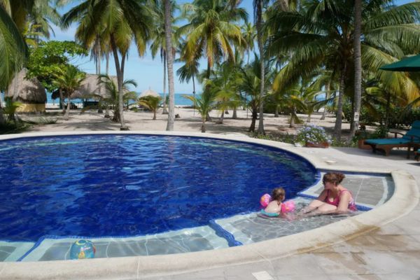 View from Aite Hotel Pool