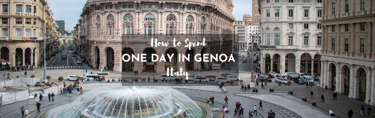 one day in genoa italy