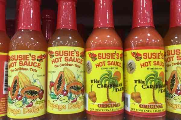 Susies Hot Sauce Antigua