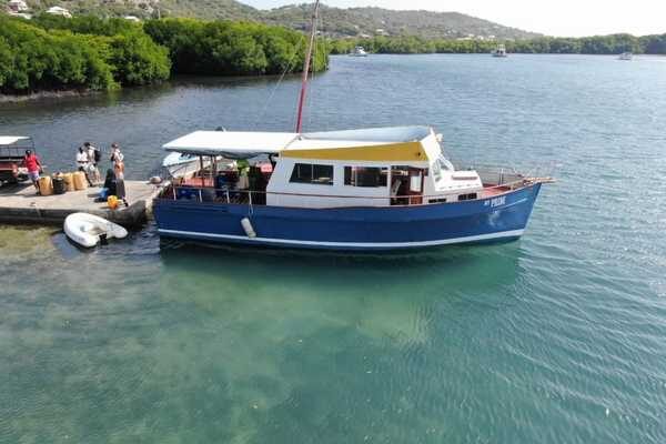 how to go from carriacou to union island MY Pride