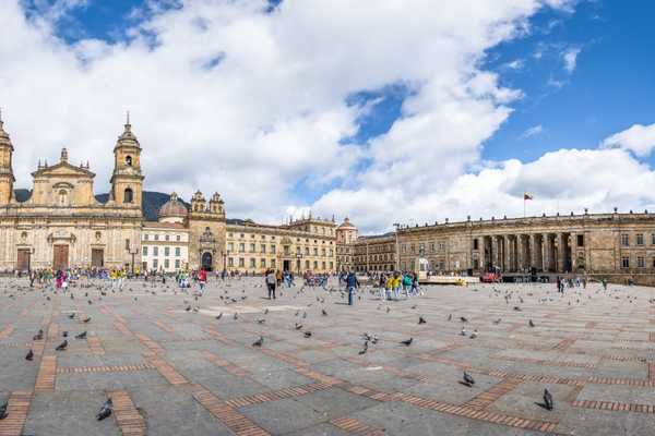 Explore Plaza Bolivar in Bogota