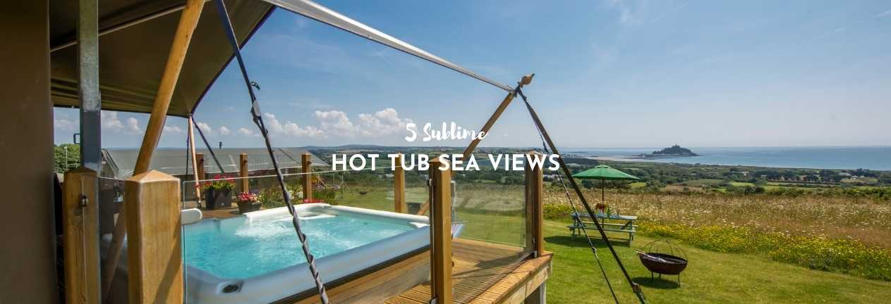 Best hot tub sea views