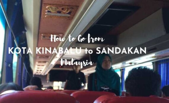 how to go from Kota Kinabalu to Sandakan