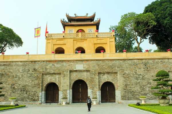 The gate of the Imperial Citadel of Thang Long