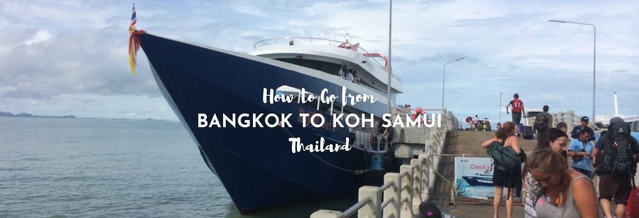 bangkok to koh samui