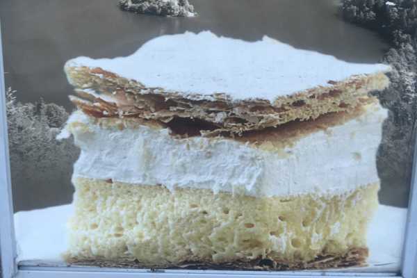 Lake Bled Cream Cake