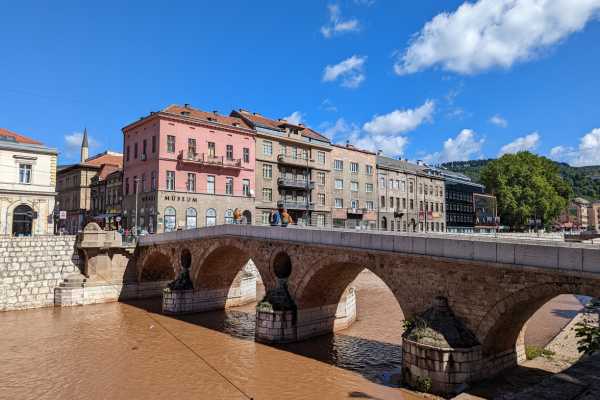 The Latin Bridge in Sarajevo