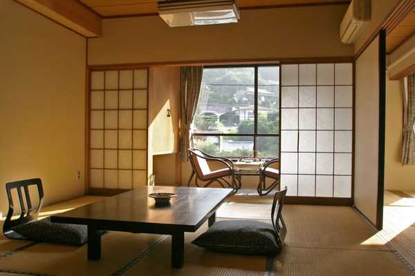 Shoji Paper doors in Ryokans