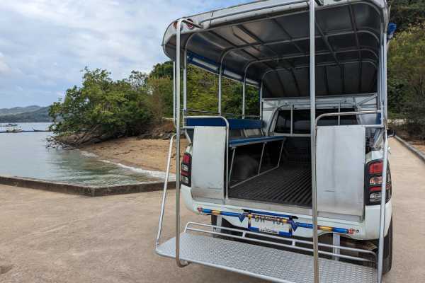 Songthaew on Koh Yao Noi