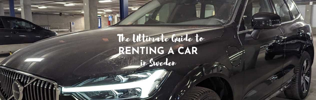 renting a car in sweden