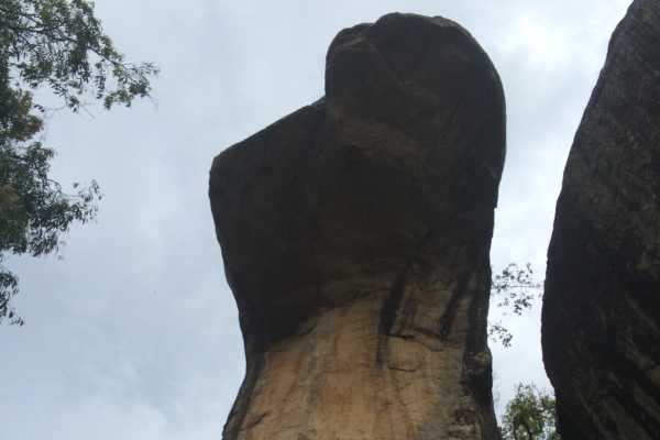 Cobra Rock at Sigiriya