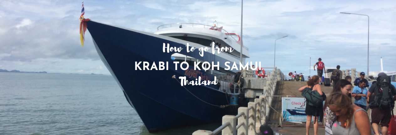 Krabi to Koh Samui
