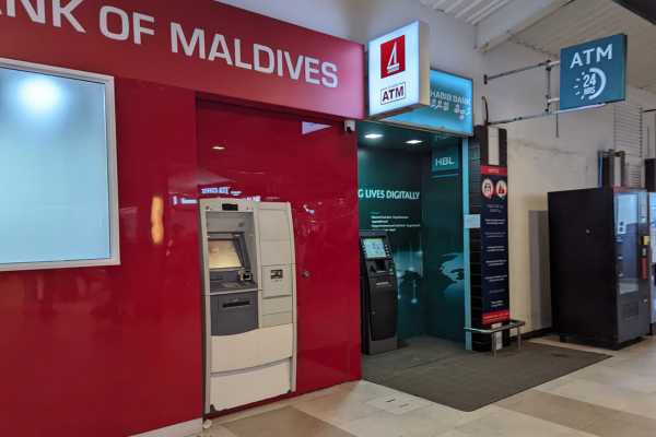 ATMs at Velana Airport Maldives