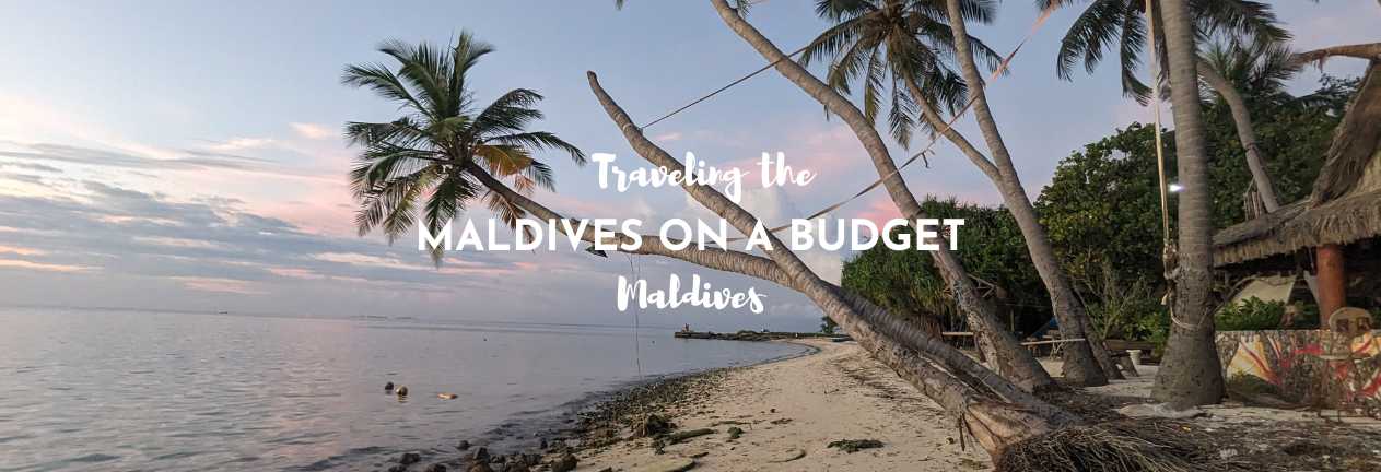 Maldives on a budget