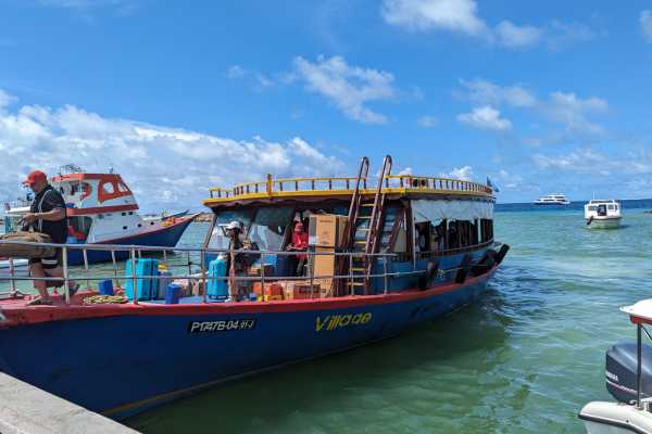 Public Ferry in the Maldives