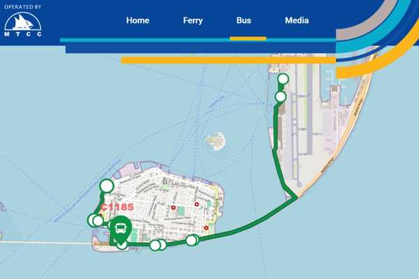 Route R3 bus Male airport to Male