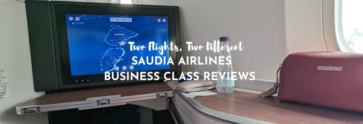 Saudia Airliness Business Class Review