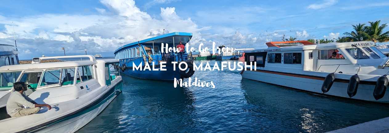Male to Maafushi