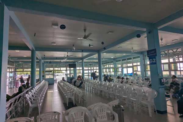 Waiting Area Male to Dhiffushi MTCC Building