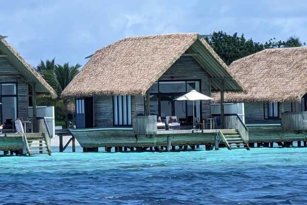Overwater Bungalows in the Maldives