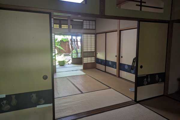 Tatami Mat Rooms at the Kyu Asakura House