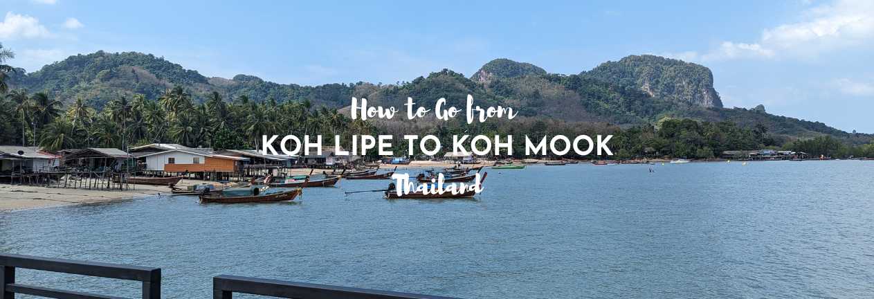 koh lipe to koh mook