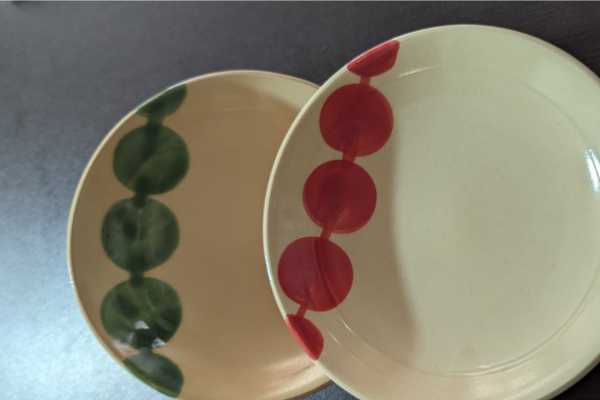 Hand Painted Plates from Miyako Odori