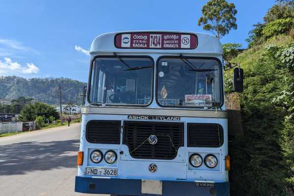 Private Bus in Sri Lanka