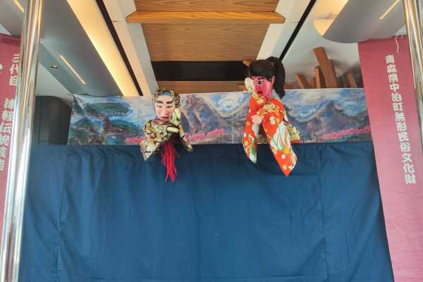 Puppet Show on the Resort Shirakami Train