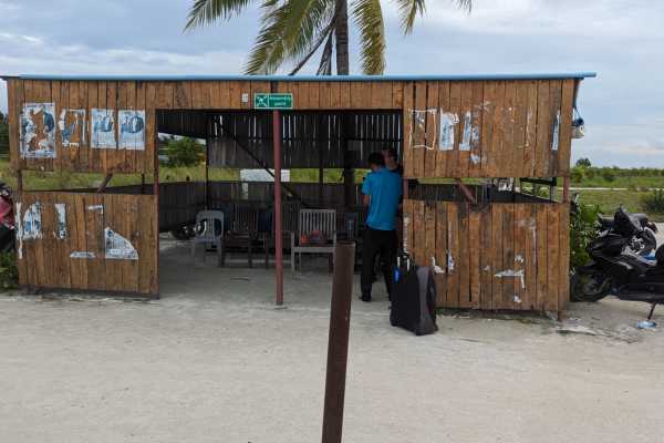 Thulusdhoo Island Ferry Waiting Hut