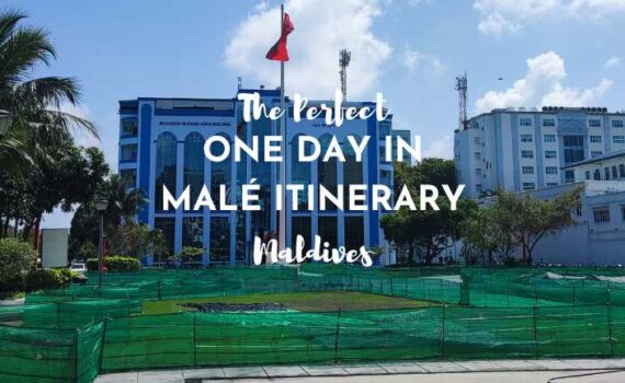 one day in male itinerary