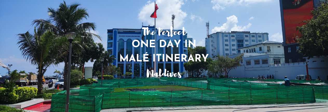 one day in male itinerary