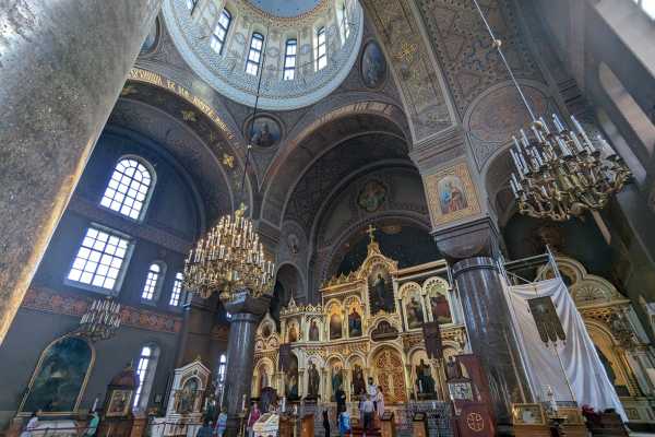 Interior of Uspenski Cathedral