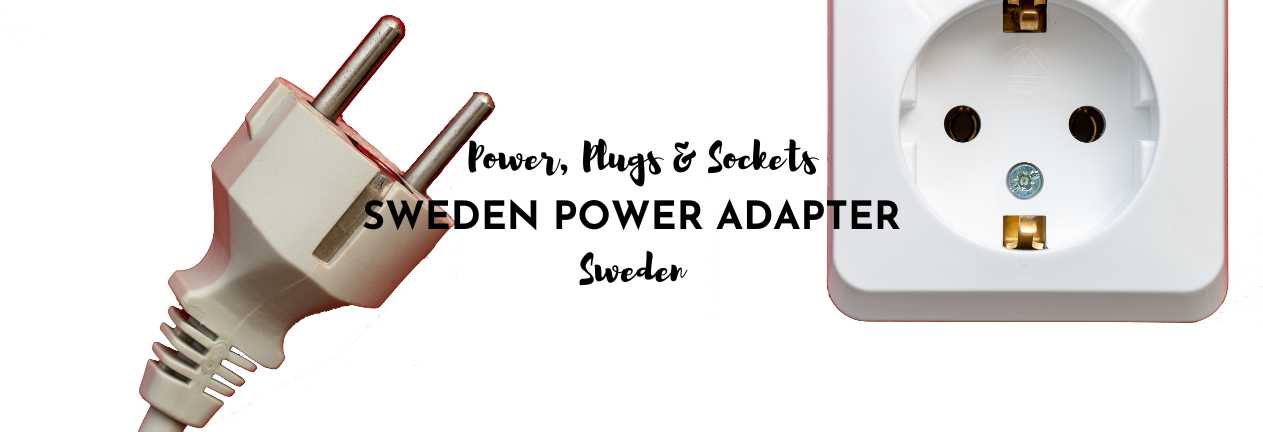 Sweden power adapter