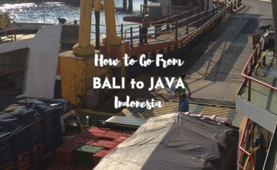 Bali to Java ferry from Gilimanuk to ketapang