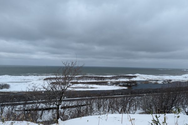Coastal Views on the Soya Train to Wakkanai