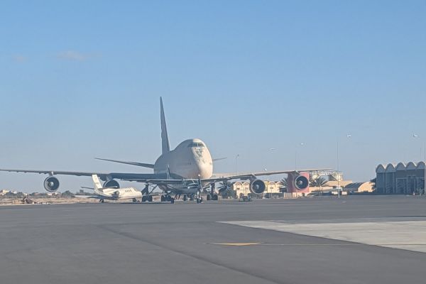 Iraqi Airline Plane at Tozeur