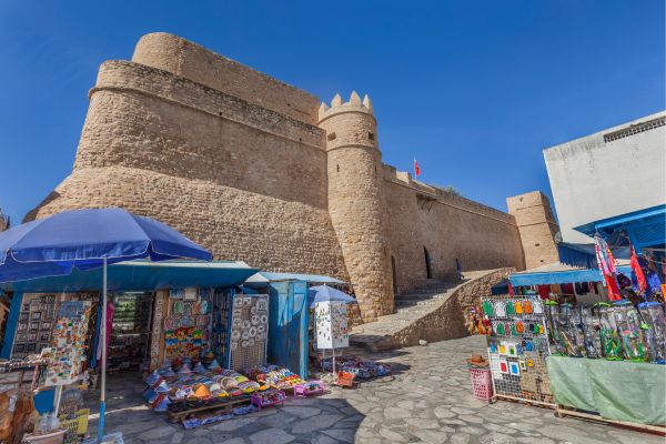 Kasbah in medina of Hammamet, Tunisia