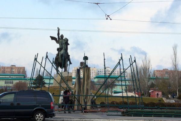 The Suvorov Monument Tiraspol