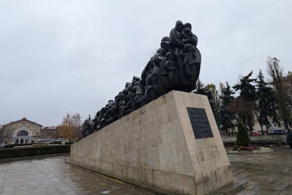 The monument of victims of political repression, aka The Monument to The Deportees