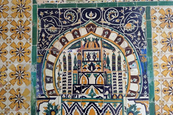 Tiles in the Zaouia of Sidi Sahabi