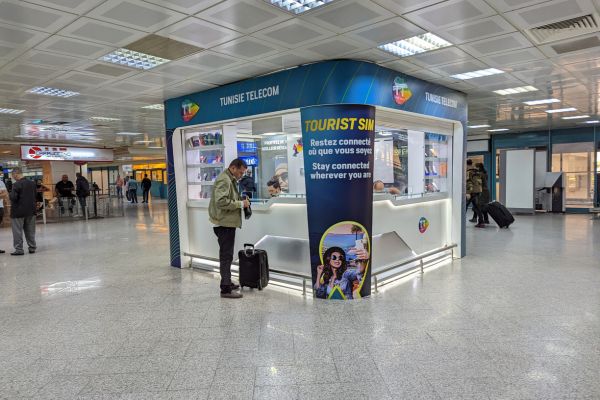 Tourist SIM Cards at Tunis Carthage Airport