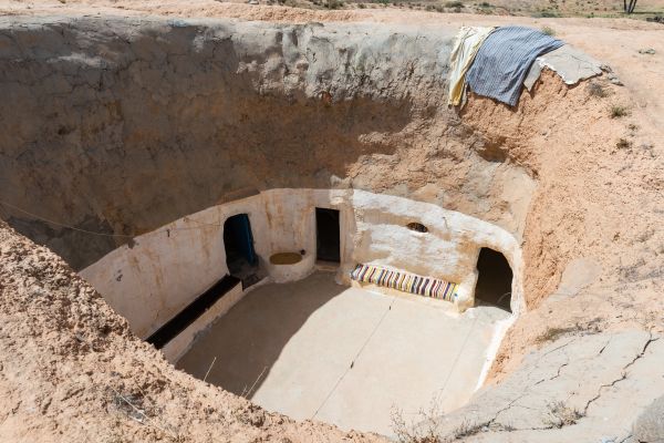 Traditional Berber Troglodyte House