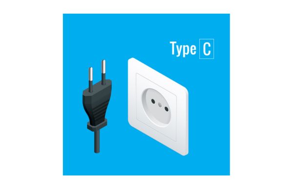 Type C Electric Socket and Plug