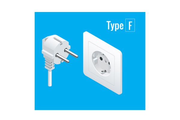 Type F Electric Socket and Plug