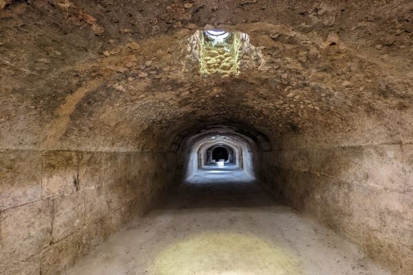 Underground passages at El Jem