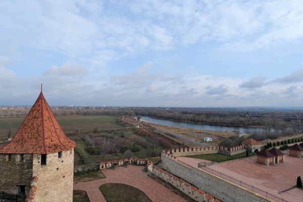 Views from Bender Fortress to the River